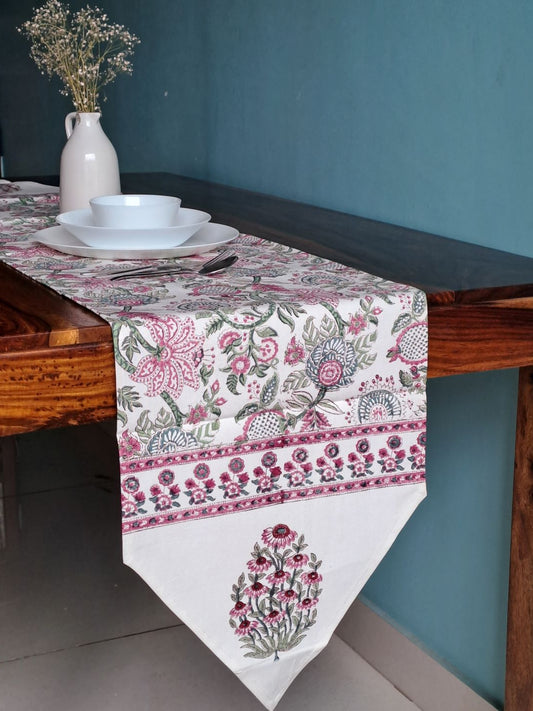 HANDBLOCK PRINT TABLE RUNNER