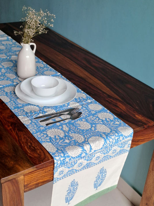 HANDBLOCK PRINT TABLE RUNNER