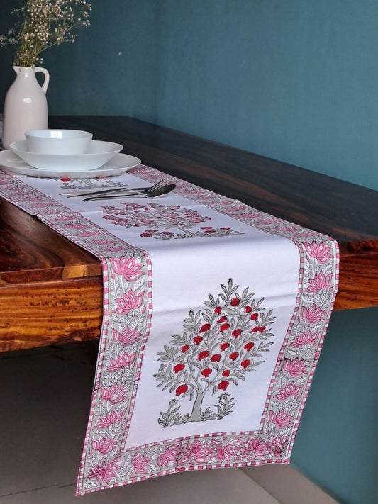 HANDBLOCK PRINT TABLE RUNNER