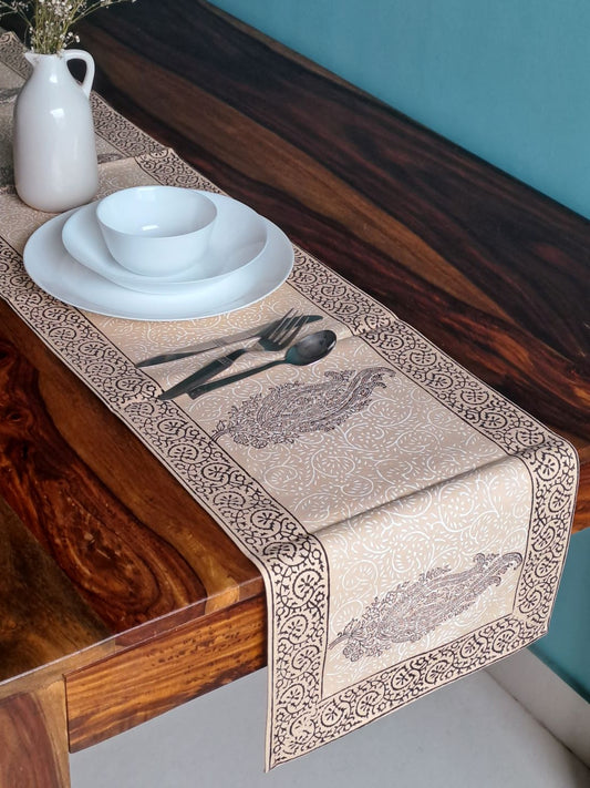 HANDBLOCK PRINT TABLE RUNNER