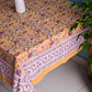 6 SEATER HAND BLOCK PRINT TABLE CLOTH