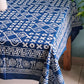 6 SEATER HAND BLOCK PRINT TABLE CLOTH