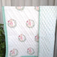 REMIUM QUALITY HAND BLOCK PRINT BABY QUILT