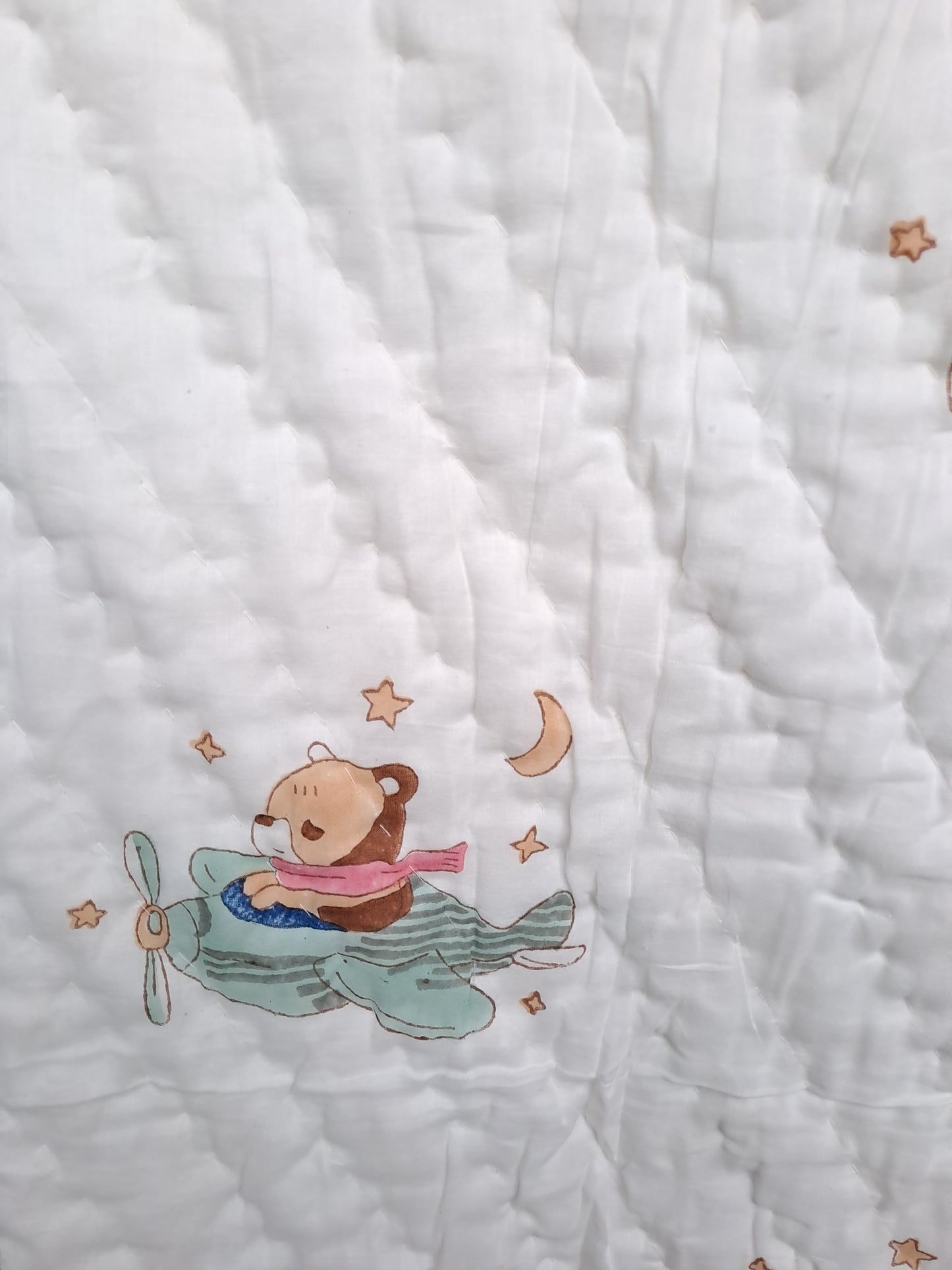 REMIUM QUALITY HAND BLOCK PRINT BABY QUILT