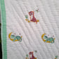 PREMIUM QUALITY HAND BLOCK PRINT BABY QUILT