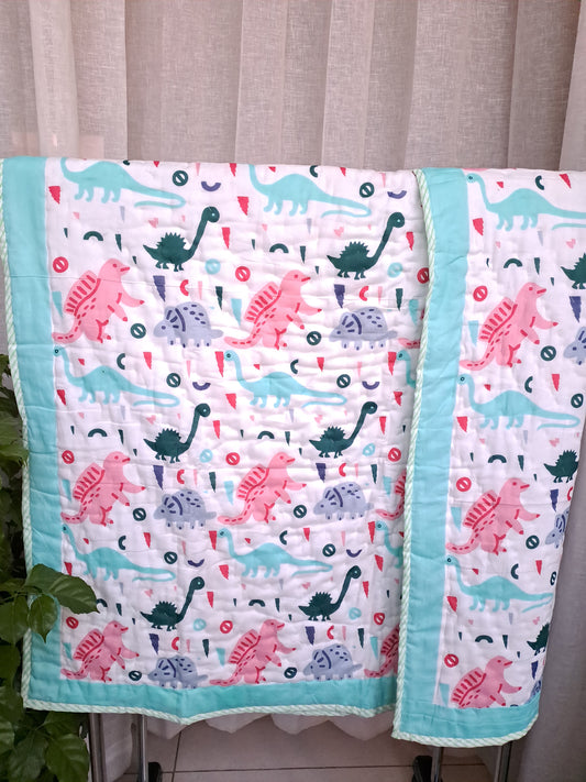 PREMIUM QUALITY HAND BLOCK PRINT BABY QUILT