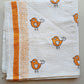 Hand block Print Waffel Towel