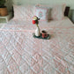 HAND BLOCK PRINT DOUBLE BEDSHEET AND QUILT BEDDING SET