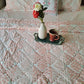 HAND BLOCK PRINT DOUBLE BEDSHEET AND QUILT BEDDING SET