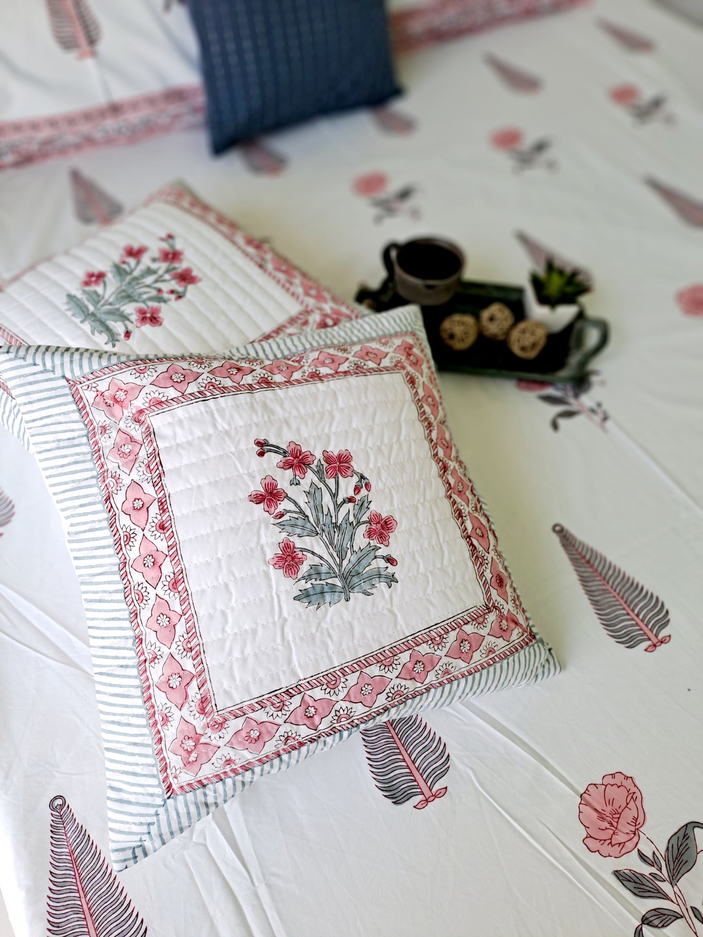 HANDBLOCK PRINT BEDSHEET