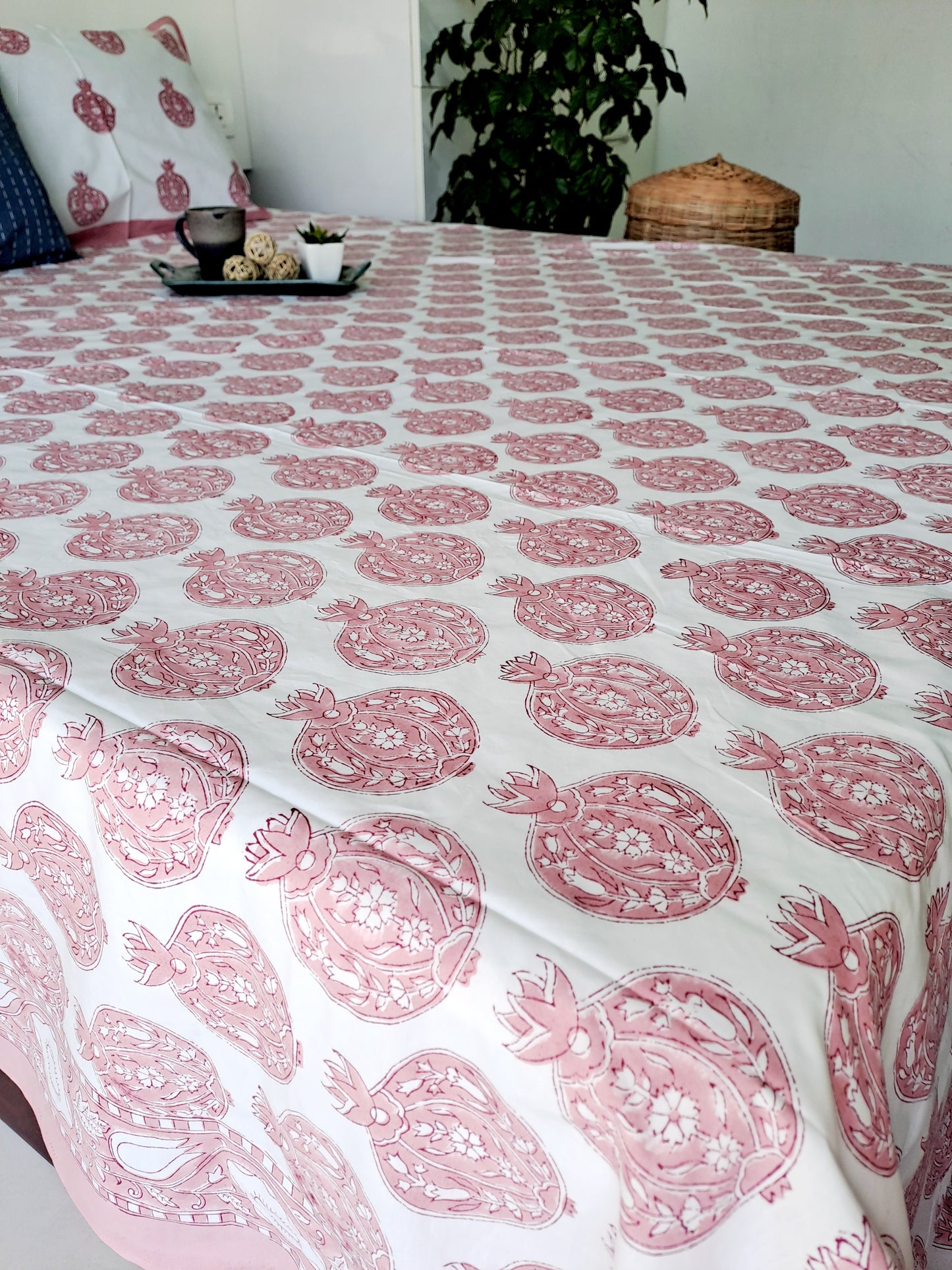 HANDBLOCK PRINT BEDSHEET