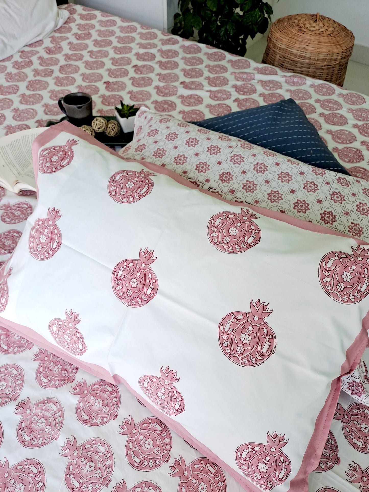 HANDBLOCK PRINT BEDSHEET