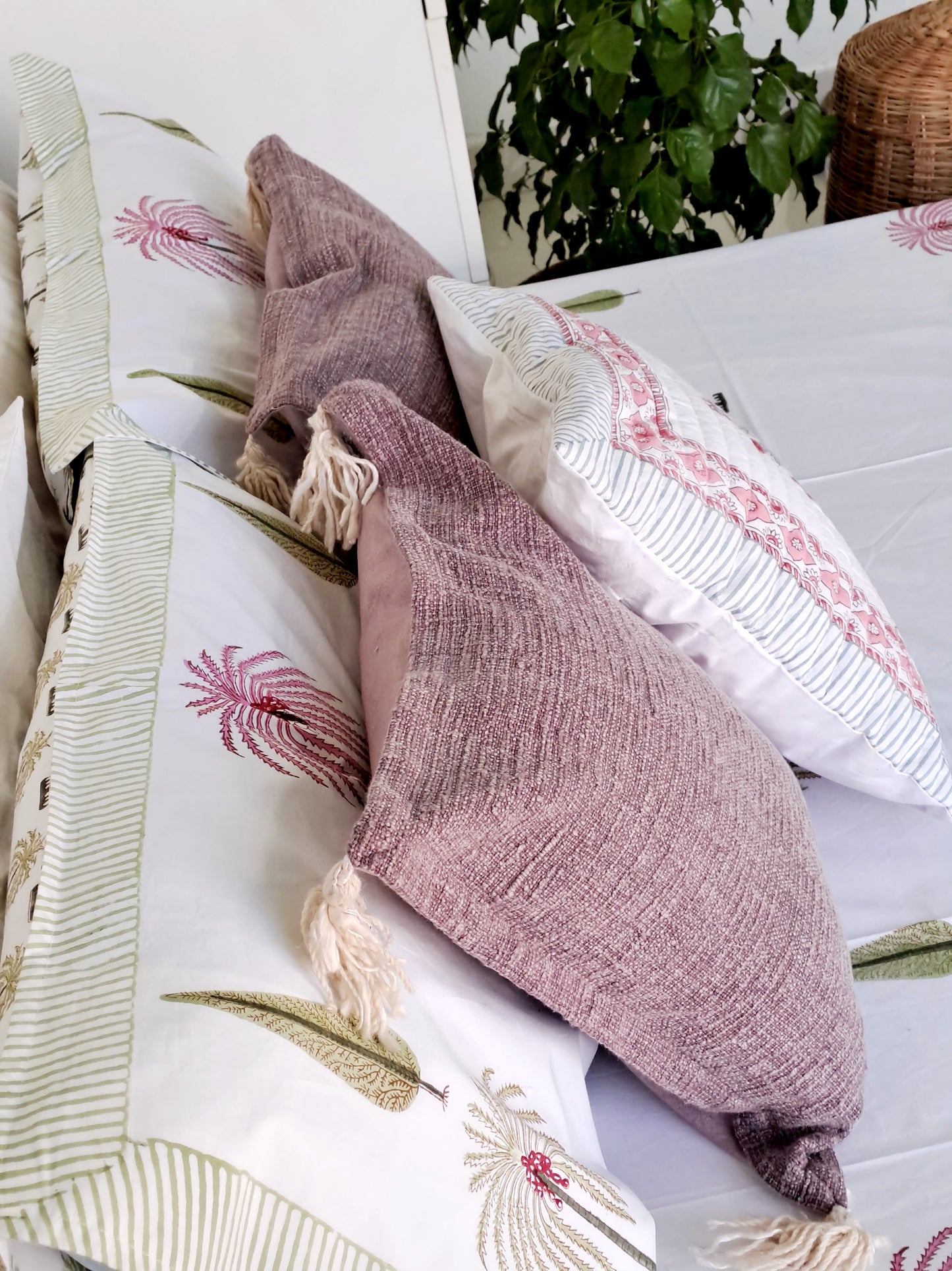 HANDBLOCK PRINT BEDSHEET