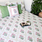 HANDBLOCK PRINT BEDSHEET