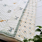 HANDBLOCK PRINTED REVERSIBLE COTTON KIDS (SINGLE) QUILT