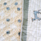 HANDBLOCK PRINTED REVERSIBLE COTTON KIDS (SINGLE) QUILT