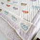 HANDBLOCK PRINTED REVERSIBLE COTTON KIDS (SINGLE) QUILT