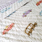 HANDBLOCK PRINTED REVERSIBLE COTTON KIDS (SINGLE) QUILT