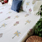 HAND BLOCK PRINT DOUBLE BEDSHEET AND QUILT BEDDING SET