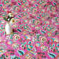 PINK KANTHA COTTON DOUBLE BED COVER