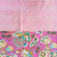 PINK KANTHA COTTON DOUBLE BED COVER