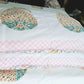 HAND BLOCK PRINT DOUBLE BEDSHEET AND QUILT BEDDING SET