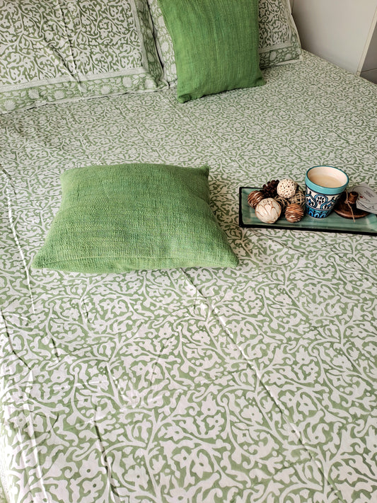 HANDBLOCK PRINT BEDSHEET