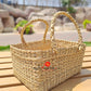 KAUNA GRASS BASKET WITH HANDLE