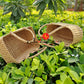 KAUNA GRASS BASKET WITH HANDLE
