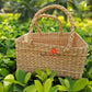 KAUNA GRASS BASKET WITH HANDLE