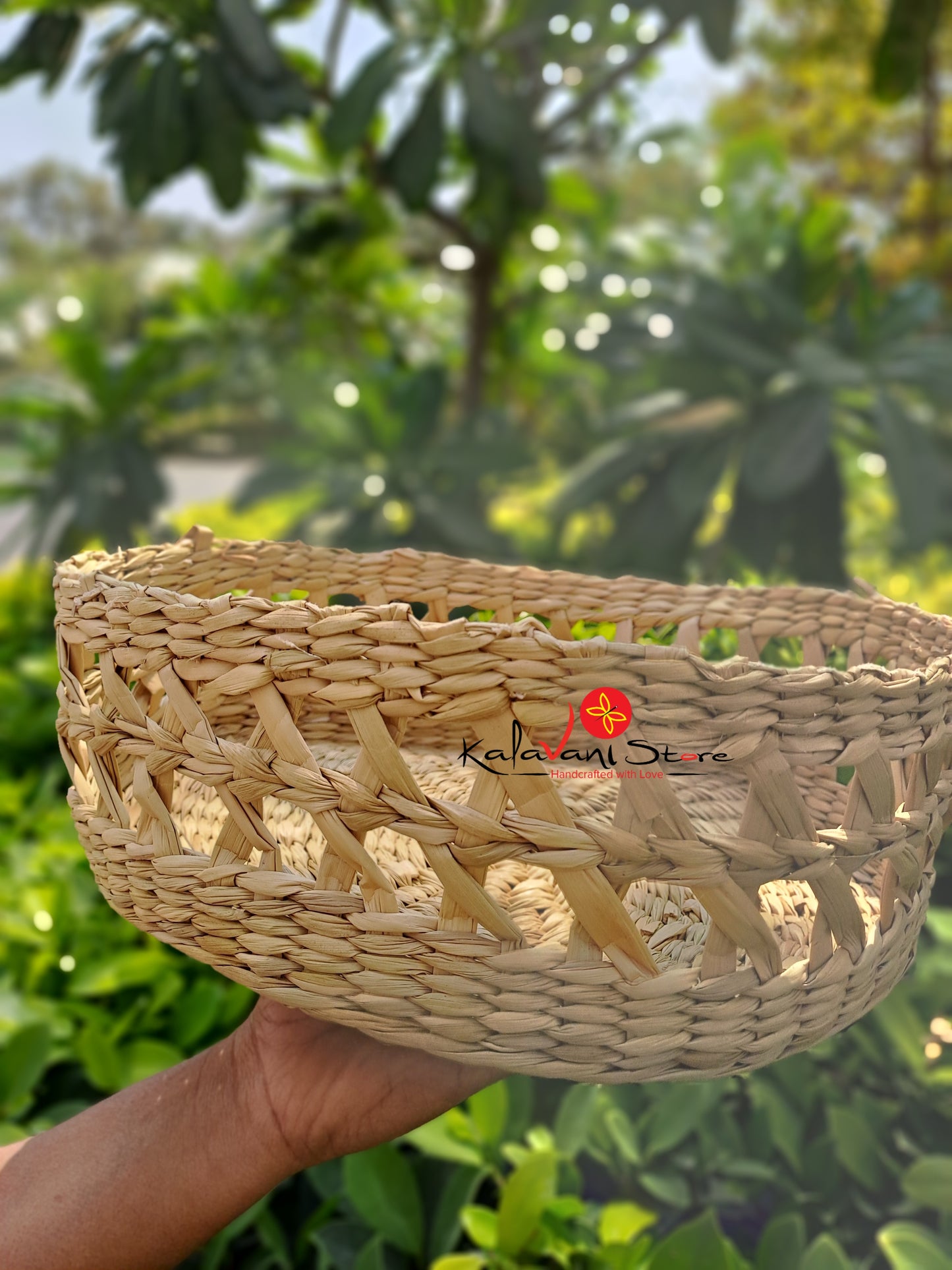 Kauna Grass Jali basket