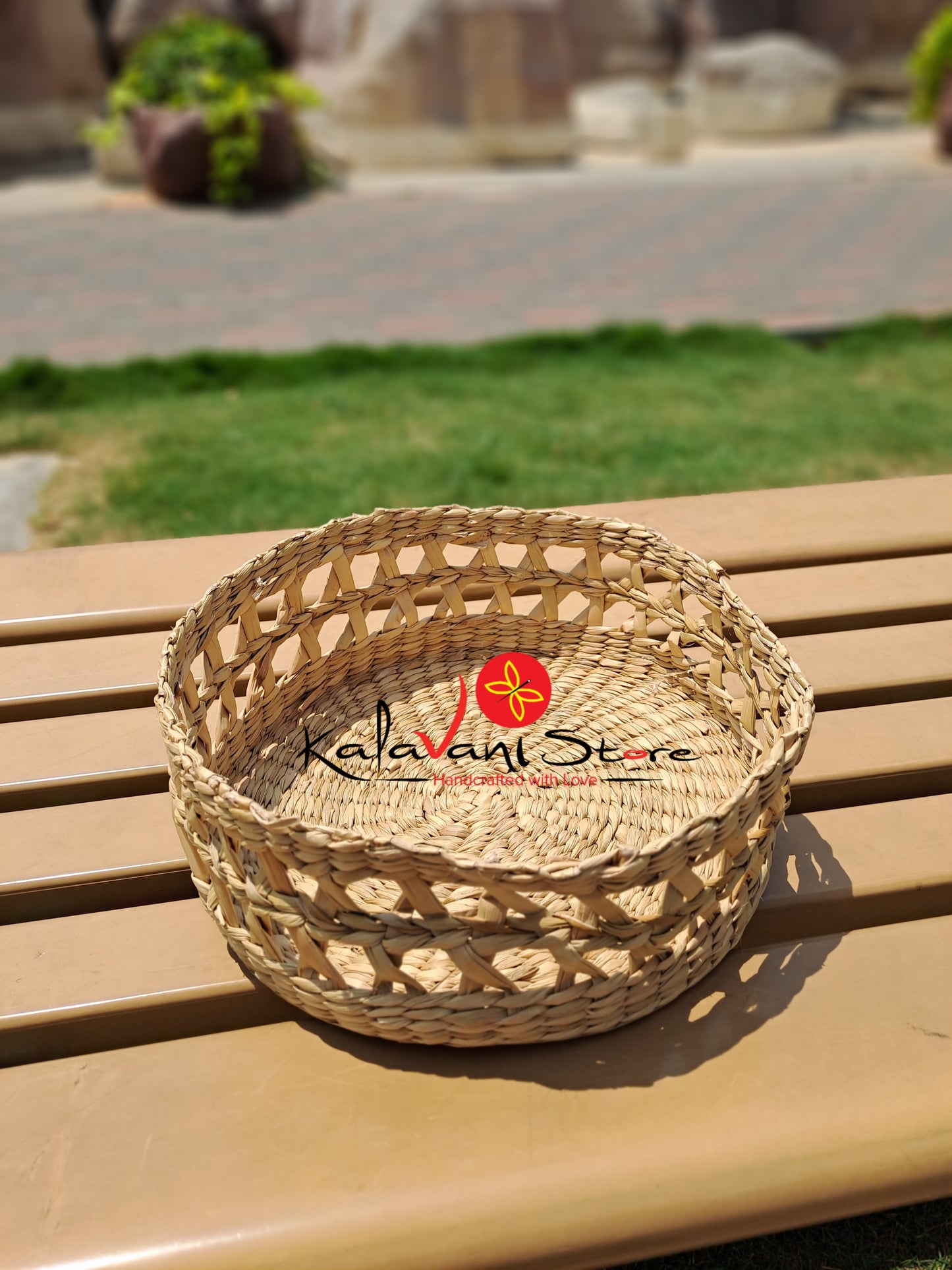 Kauna Grass Jali basket