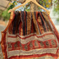 KOTA DORIA HAND BLOCK PRINT BROWN DUPATTA