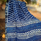 KOTA DORIA HAND BLOCK PRINT BLUE DUPATTA