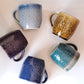 BLUE COLOR MANDELA  MUG/CUP (SET OF 2)