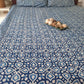 HANDBLOCK PRINT KING SIZE BEDSHEET