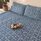 HANDBLOCK PRINT KING SIZE BEDSHEET