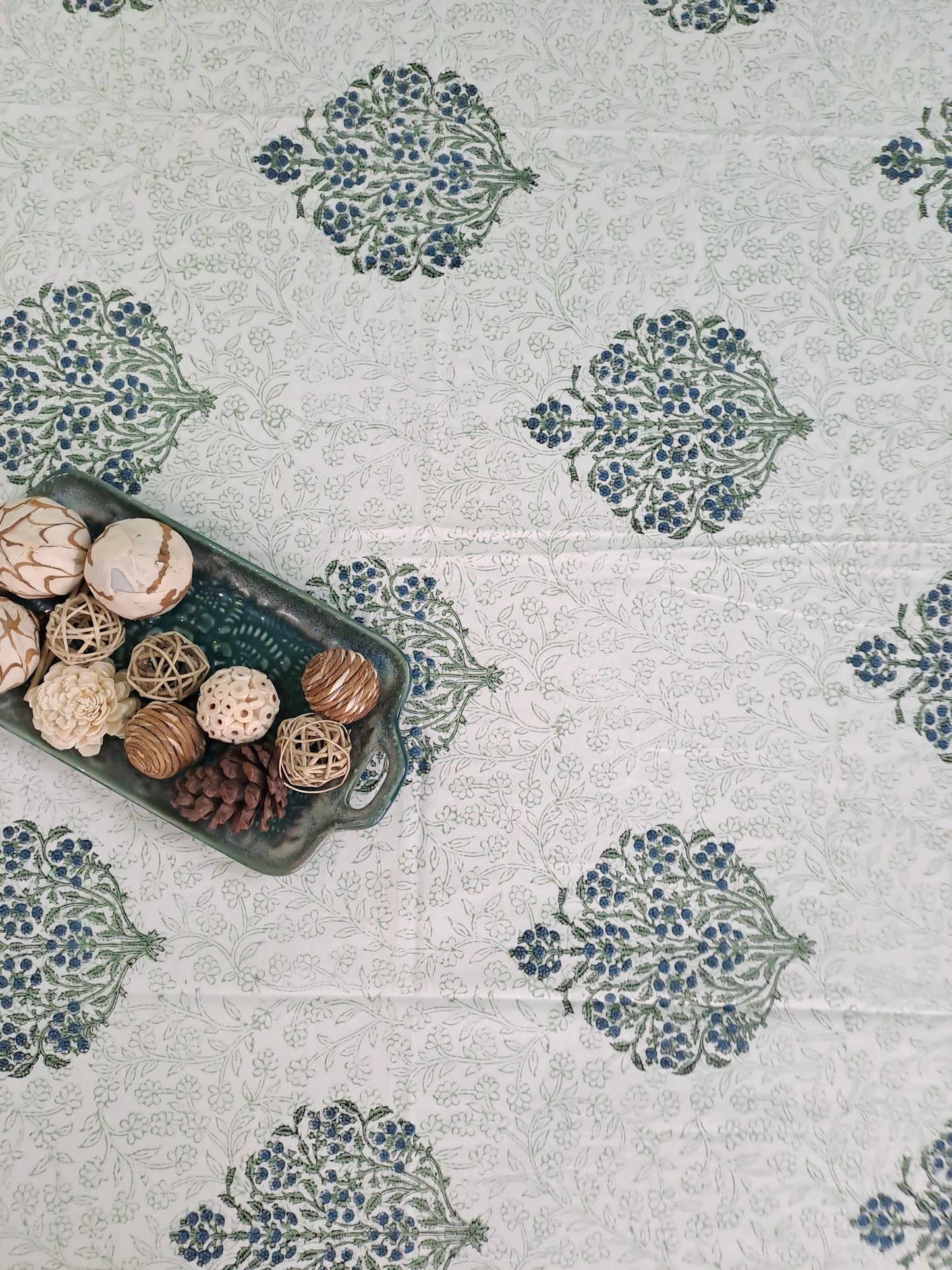 HANDBLOCK PRINT KING SIZE BEDSHEET