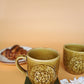 BLUE COLOR MANDELA  MUG/CUP (SET OF 2)