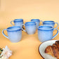 SKY BLUE COLOR MUG/CUP (SET OF 2)