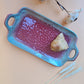 CERAMIC BLUE PLATTER