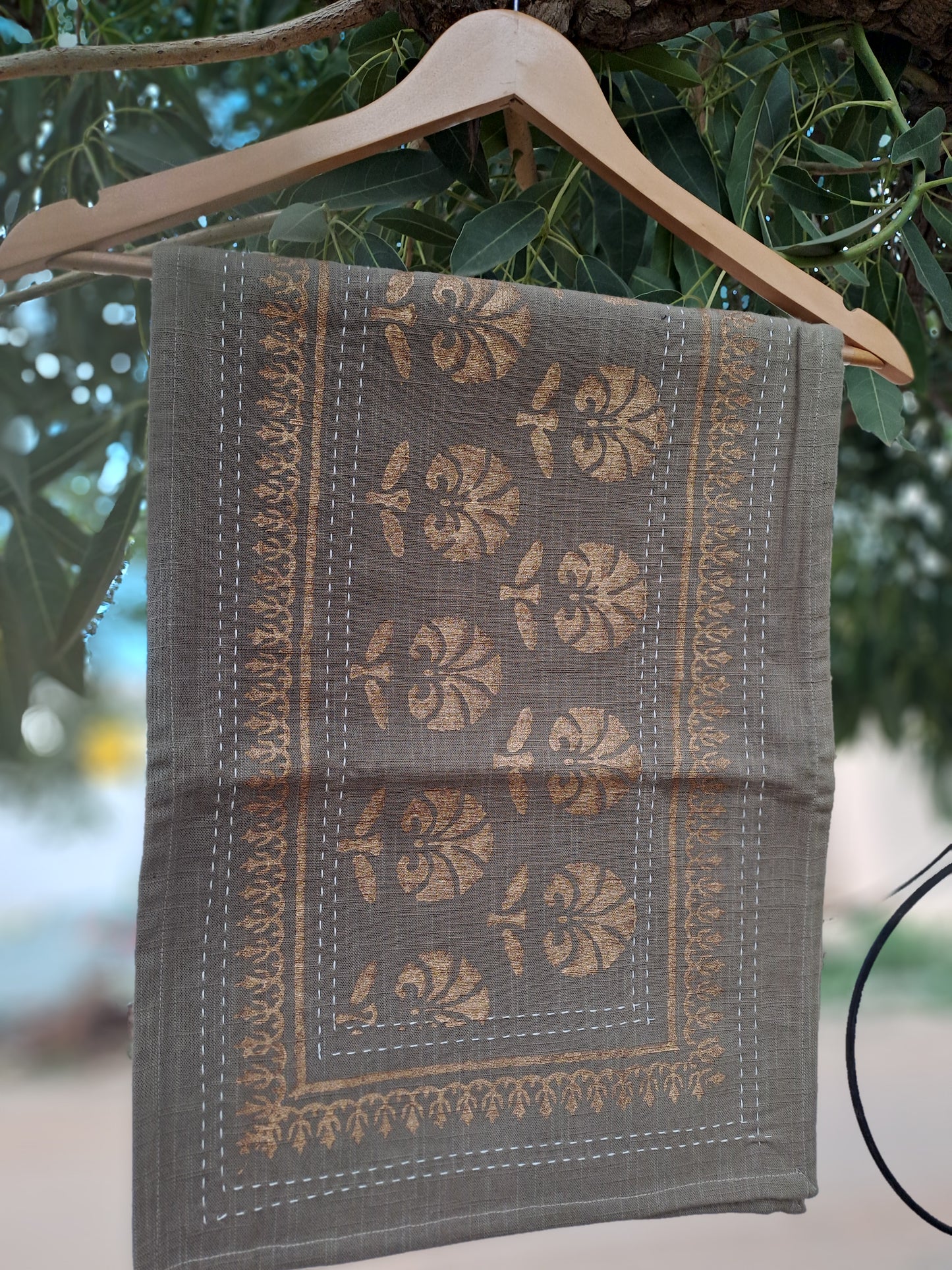 HANDBLOCK PRINT TABLE RUNNER