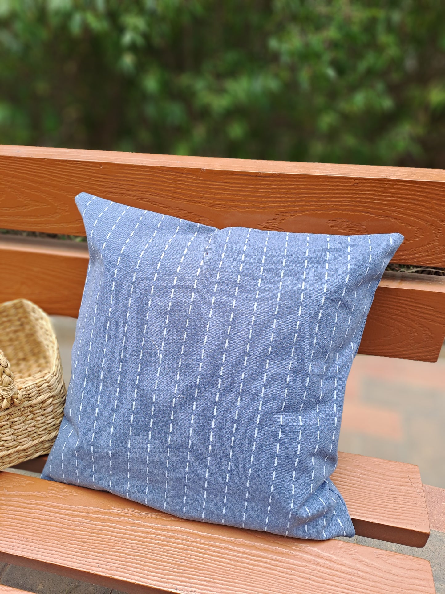 HANDLOOM COTTON CUSHION COVER (Set of 2)