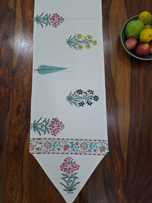 HANDBLOCK PRINT TABLE RUNNER