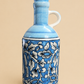 CERAMIC ART HAND PAINTED BLUE COLOR OIL DISPENSER