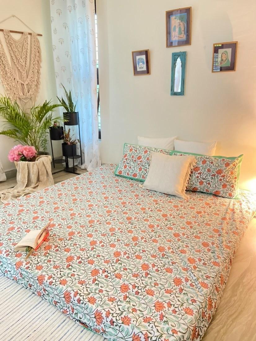 HANDBLOCK PRINT BEDSHEET