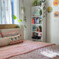 HAND BLOCK PRINT DOUBLE BEDSHEET AND QUILT BEDDING SET