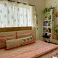 HAND BLOCK PRINT DOUBLE BEDSHEET AND QUILT BEDDING SET