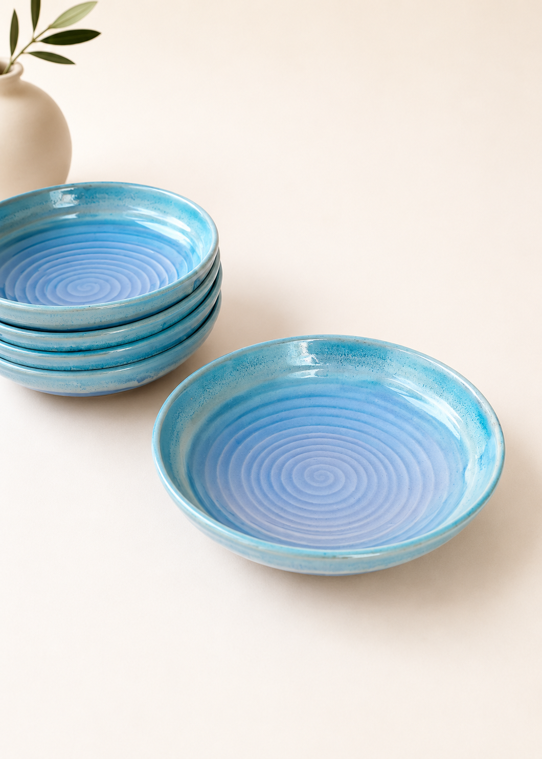 7" PASTA / EATING BOWL / PLATE SET OF 2