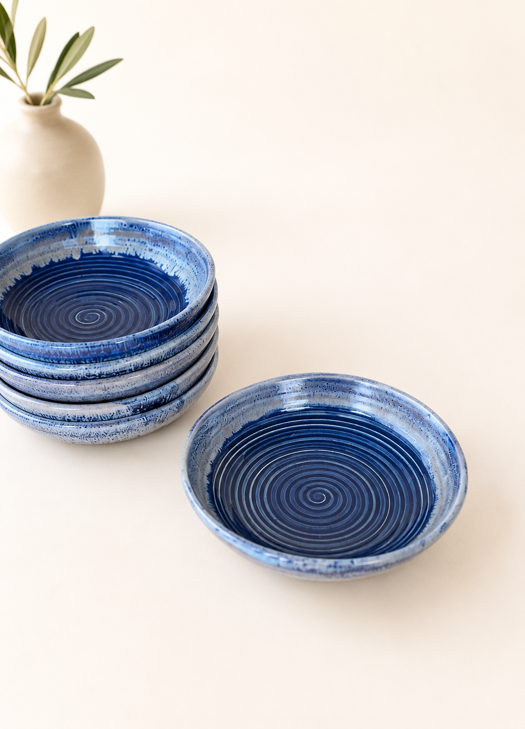7" PASTA / EATING BOWL / PLATE SET OF 2